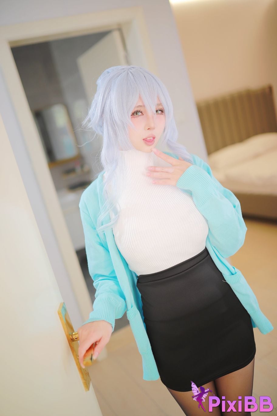 Cosplayer Pear Uesugi Deep winter Yukino PixiBB.COM 024