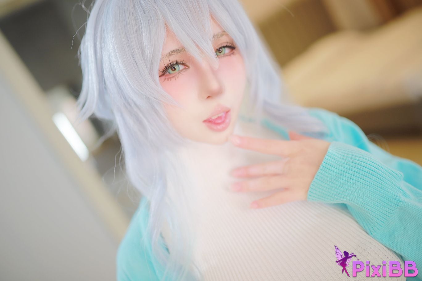 Cosplayer Pear Uesugi Deep winter Yukino PixiBB.COM 034