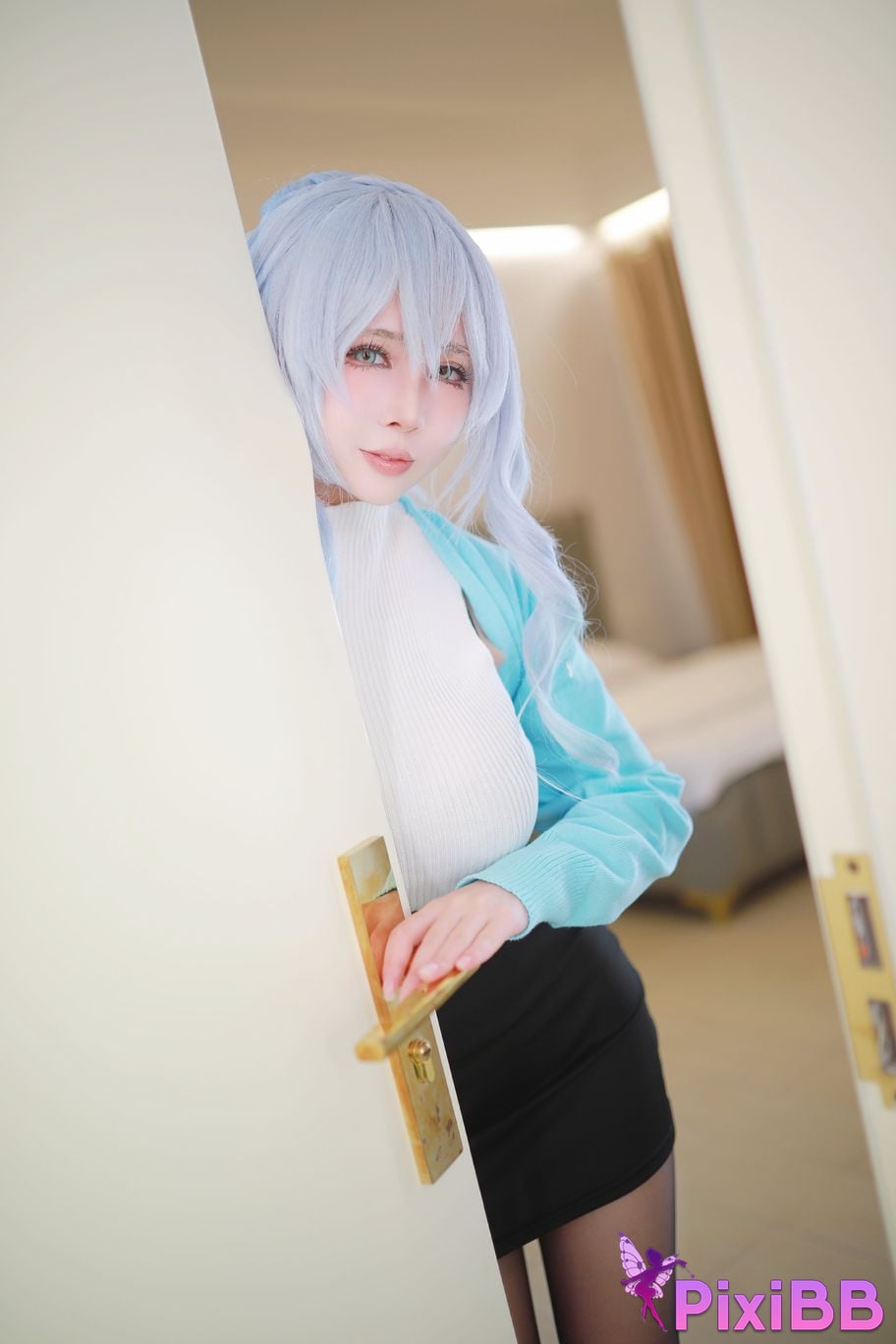 Cosplayer Pear Uesugi Deep winter Yukino PixiBB.COM 043