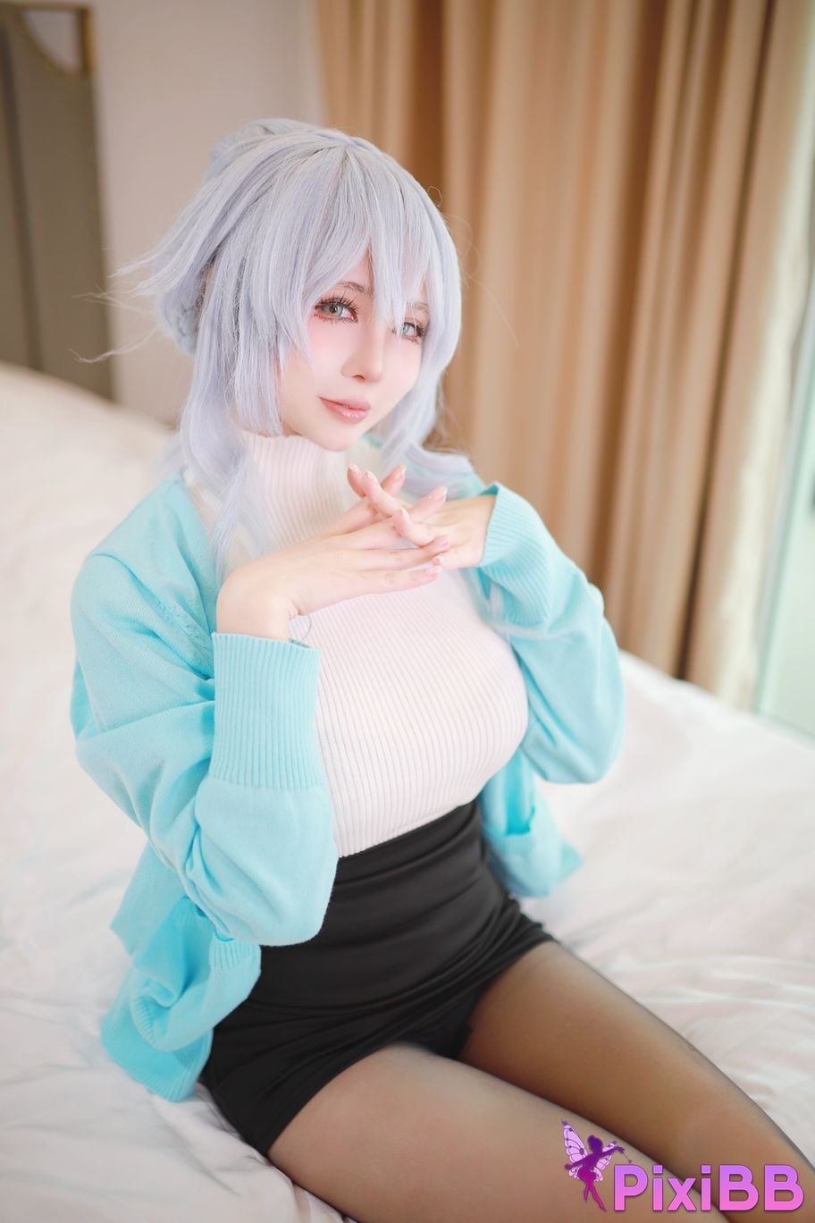 Cosplayer Pear Uesugi Deep winter Yukino PixiBB.COM 053