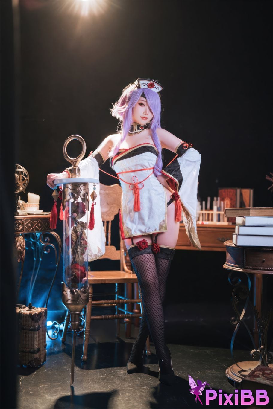 Cosplay Noodle cake fairy Princess Link Re Dive The evening deep moon PixiBB.COM 001