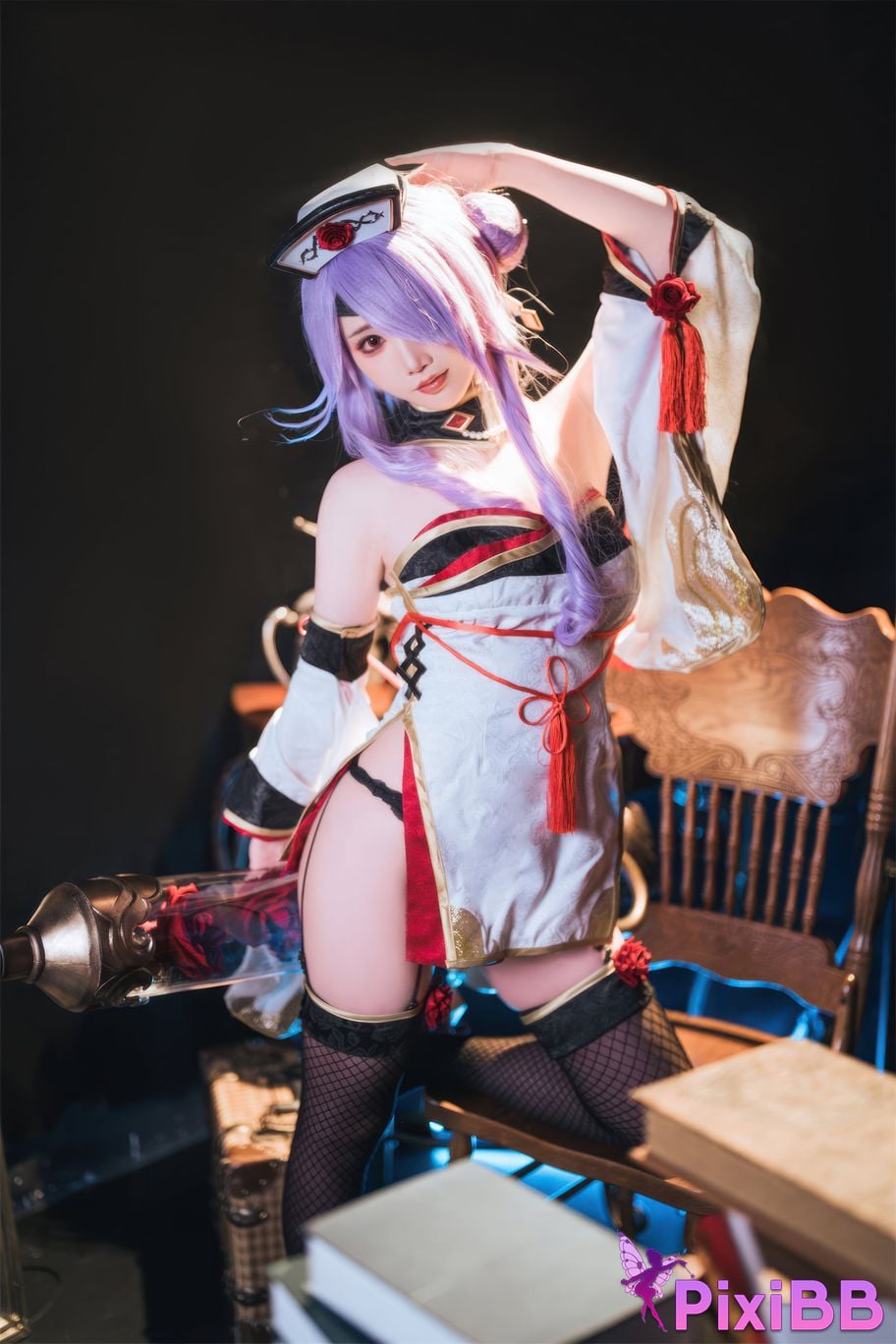 Cosplay Noodle cake fairy Princess Link Re Dive The evening deep moon PixiBB.COM 003