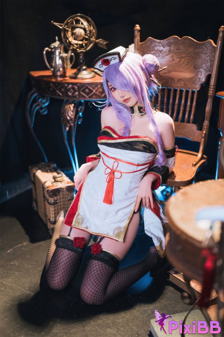 Cosplay Noodle cake fairy Princess Link Re Dive The evening deep moon PixiBB.COM 007