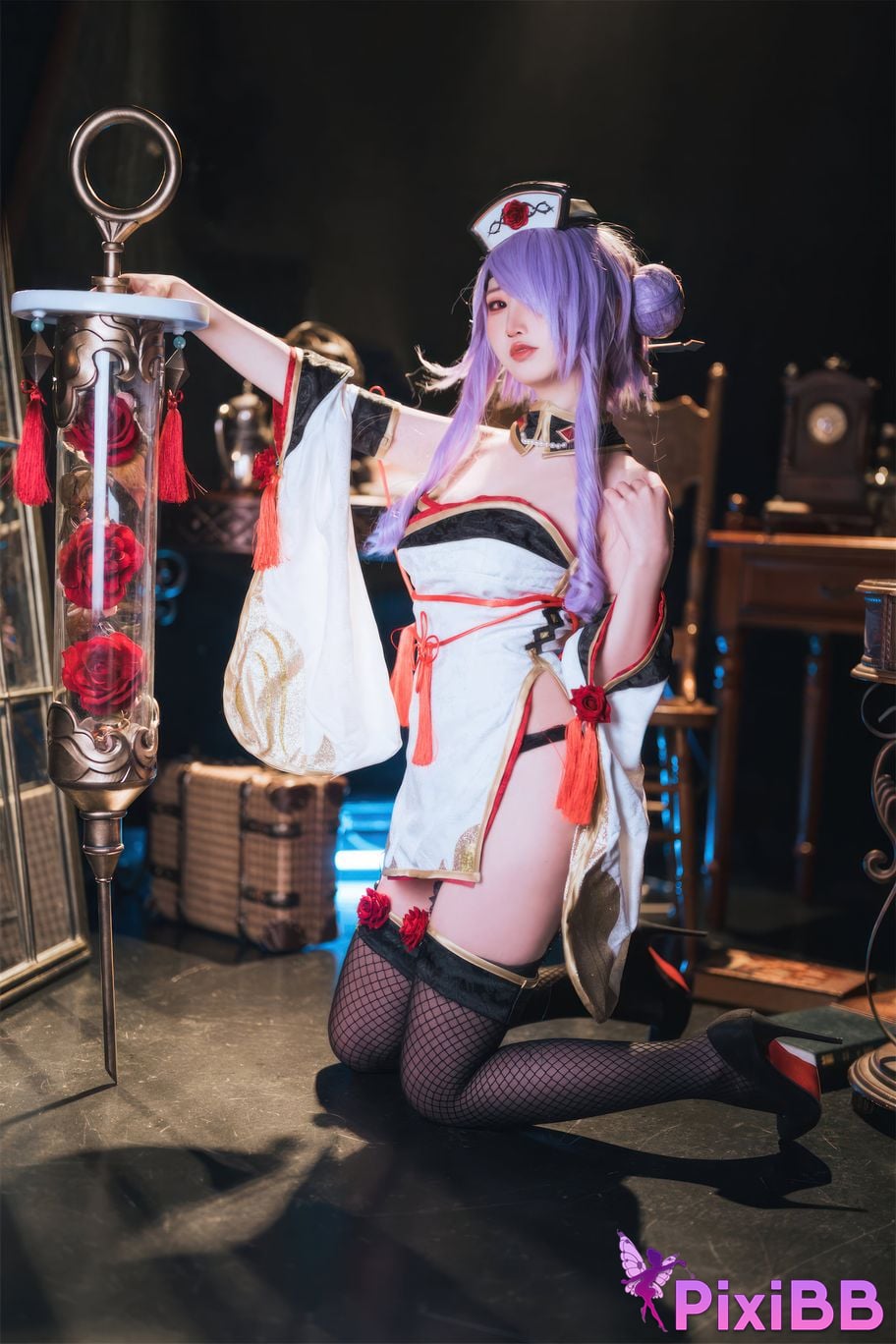 Cosplay Noodle cake fairy Princess Link Re Dive The evening deep moon PixiBB.COM 009