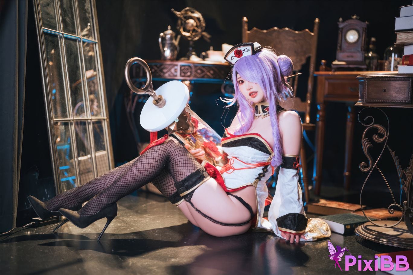 Cosplay Noodle cake fairy Princess Link Re Dive The evening deep moon PixiBB.COM 012