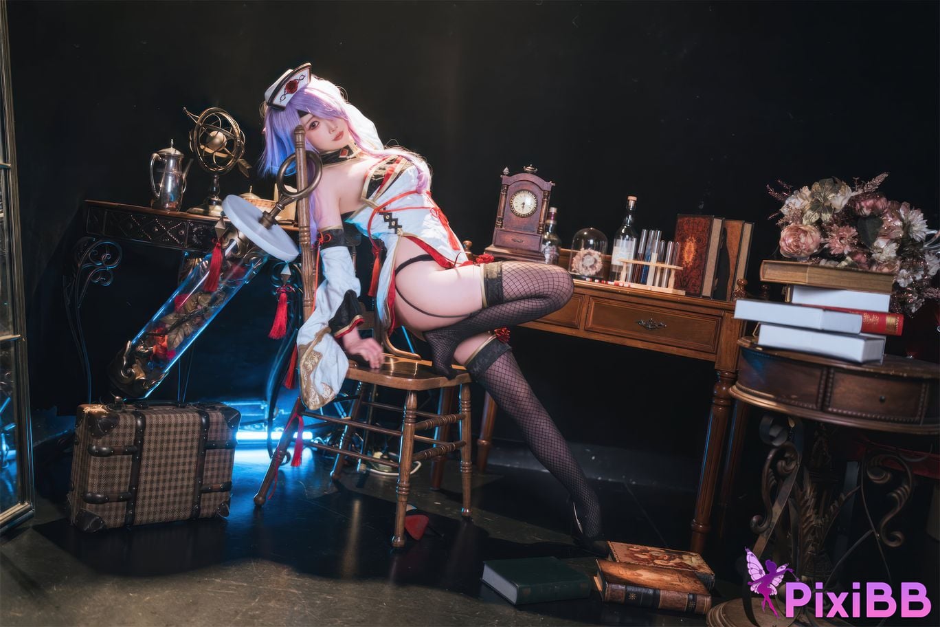 Cosplay Noodle cake fairy Princess Link Re Dive The evening deep moon PixiBB.COM 019