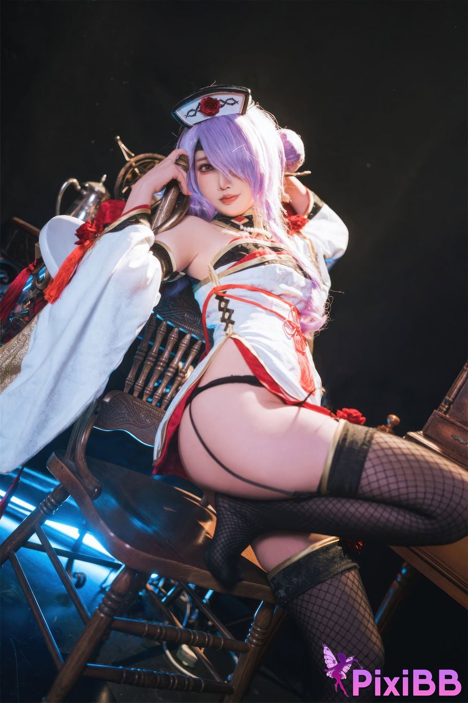 Cosplay Noodle cake fairy Princess Link Re Dive The evening deep moon PixiBB.COM 020