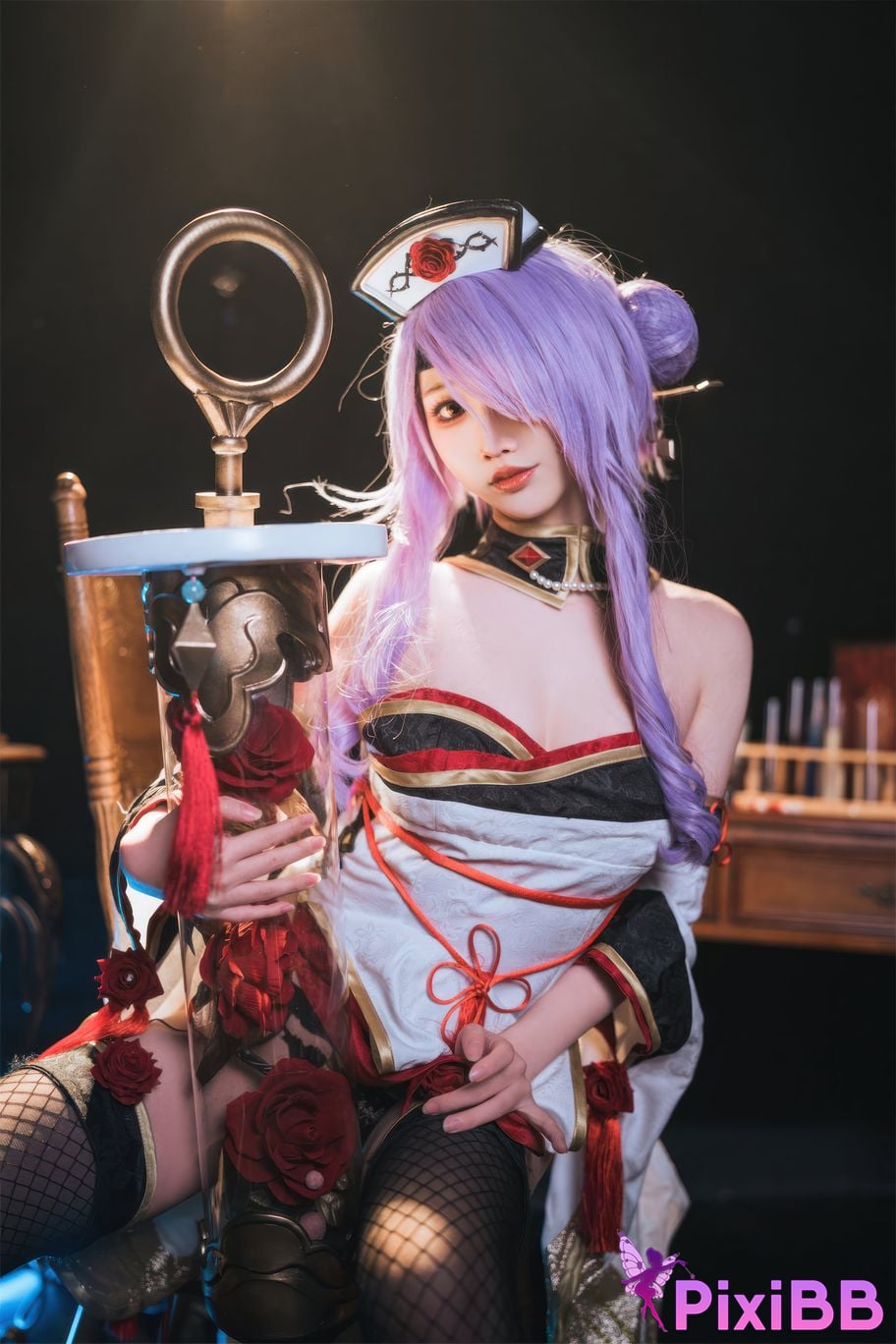 Cosplay Noodle cake fairy Princess Link Re Dive The evening deep moon PixiBB.COM 021