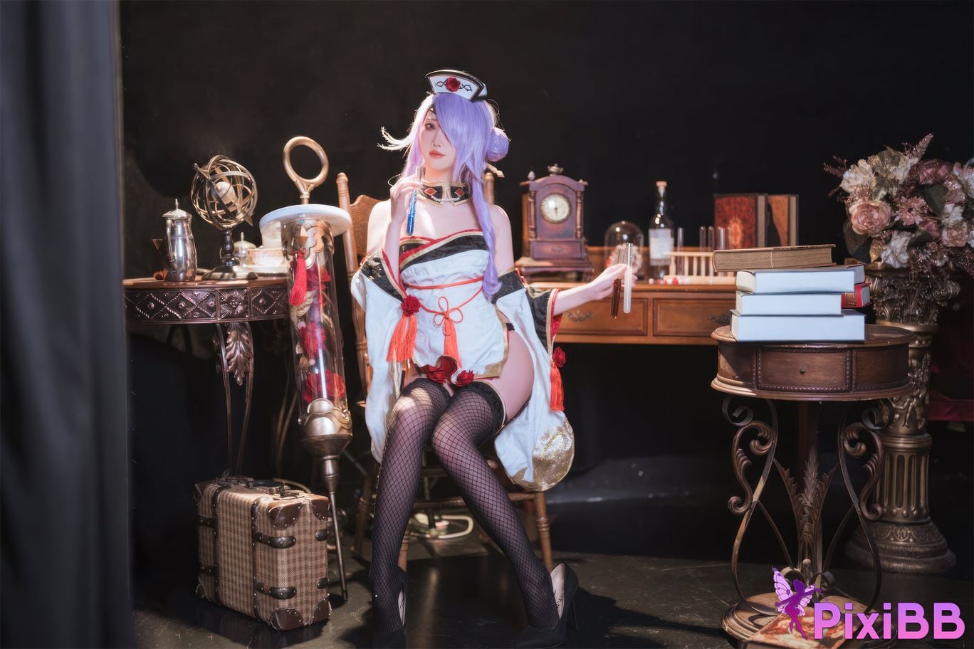 Cosplay Noodle cake fairy Princess Link Re Dive The evening deep moon PixiBB.COM 030