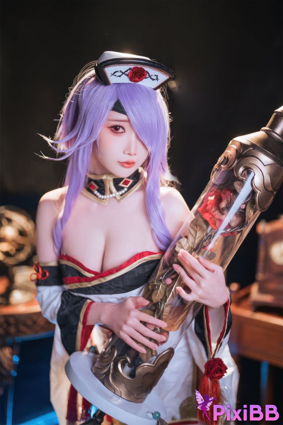 Cosplay Noodle cake fairy Princess Link Re Dive The evening deep moon PixiBB.COM 031