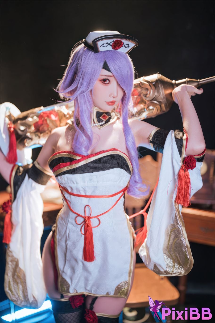 Cosplay Noodle cake fairy Princess Link Re Dive The evening deep moon PixiBB.COM 033