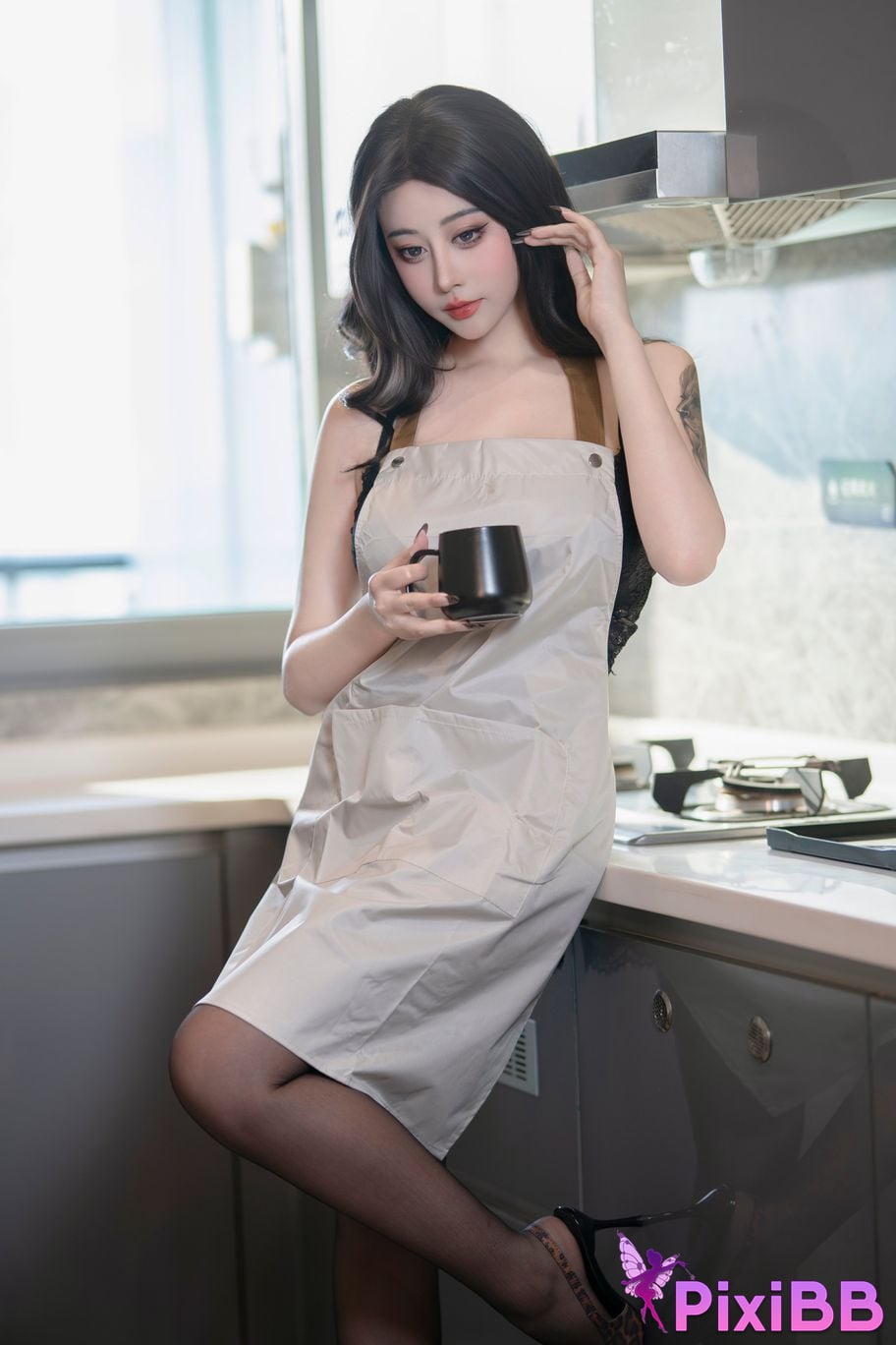 Cosplay Yunx1x1 Leopard print housewife PixiBB.COM 012