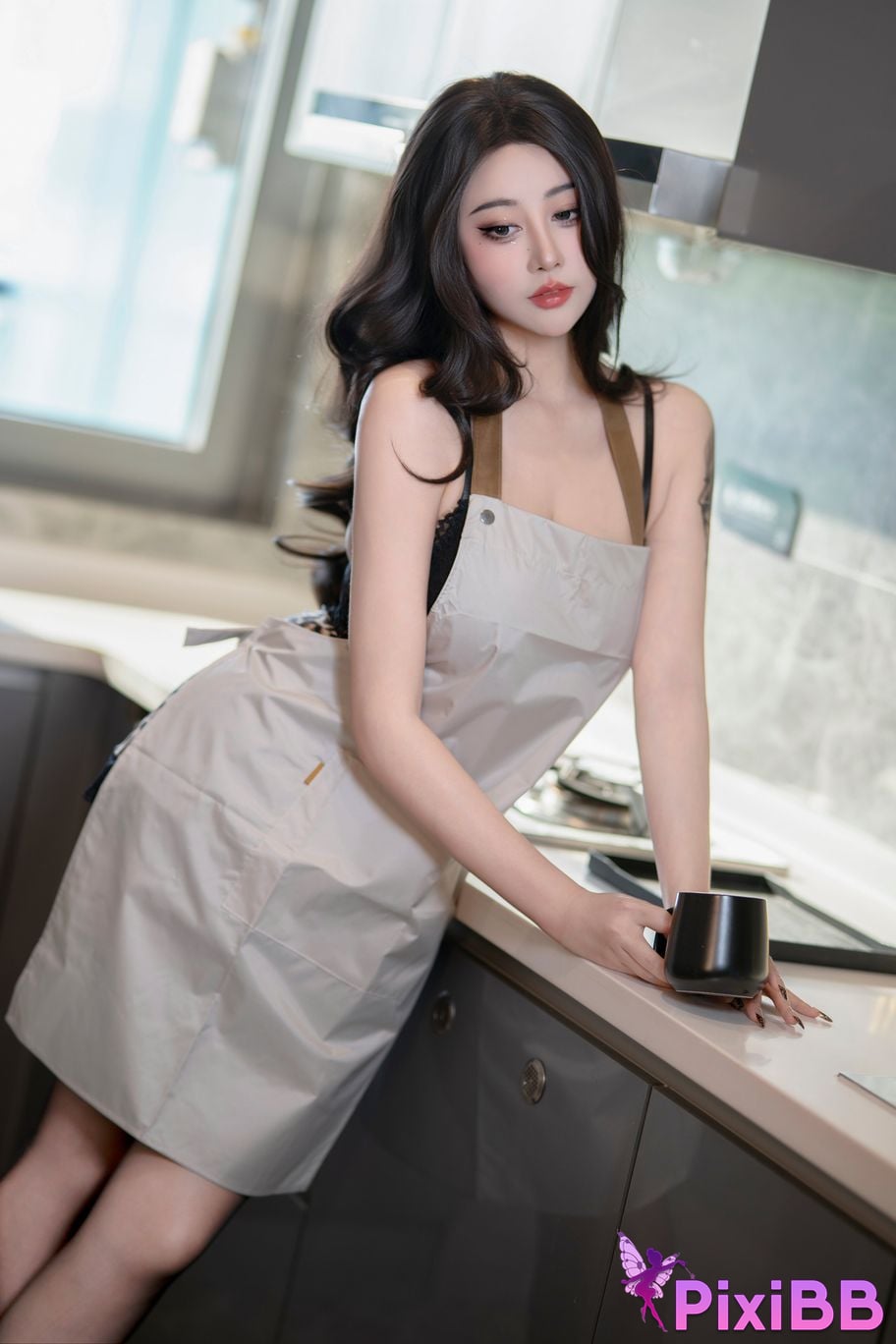 Cosplay Yunx1x1 Leopard print housewife PixiBB.COM 023