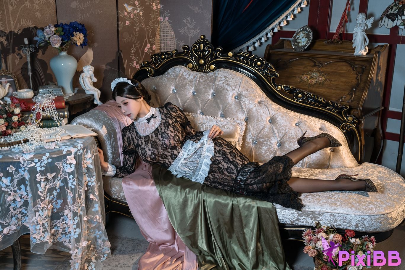 Cosplay Yunx1x1 Milk Peach Submissive PixiBB.COM 026