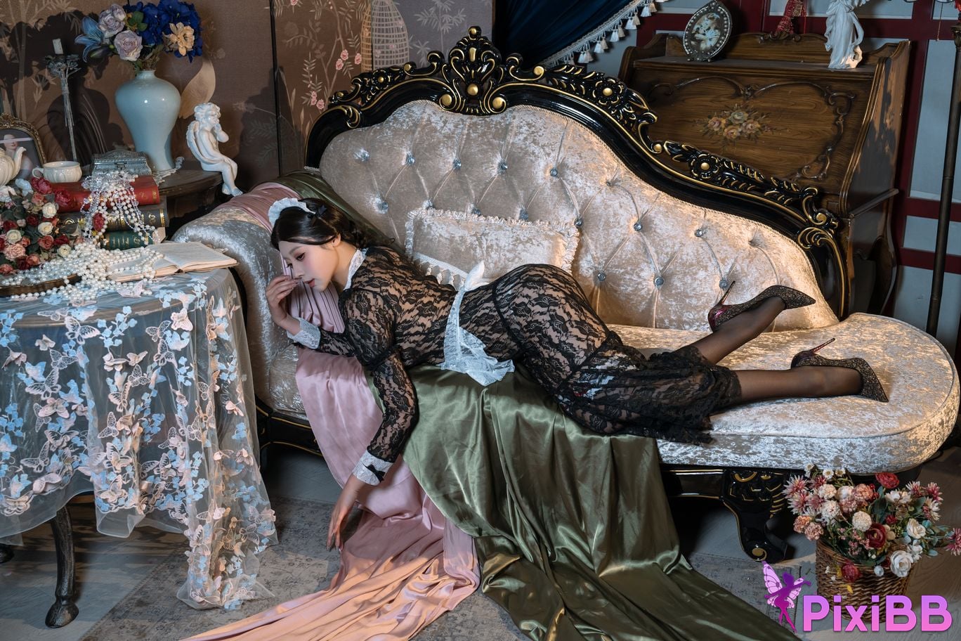 Cosplay Yunx1x1 Milk Peach Submissive PixiBB.COM 027