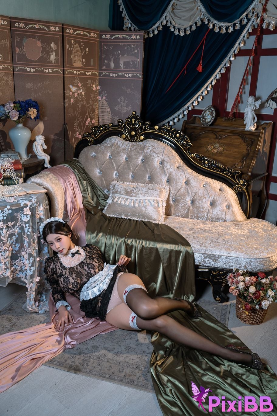 Cosplay Yunx1x1 Milk Peach Submissive PixiBB.COM 055