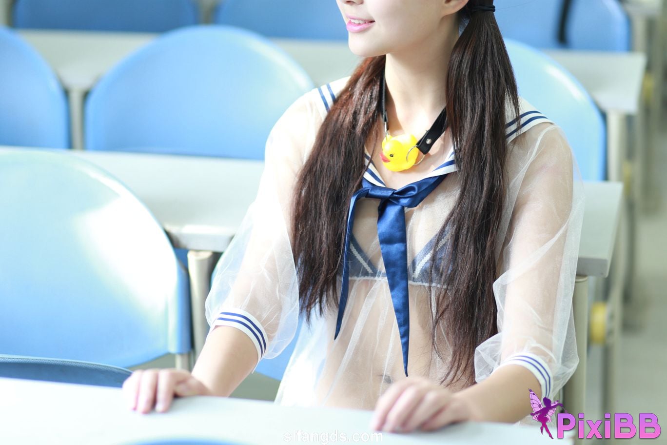 Private Photoshoot Little cute The girl in the next class White tender and pure school beauty Full scale private shooting PixiBB.COM 001