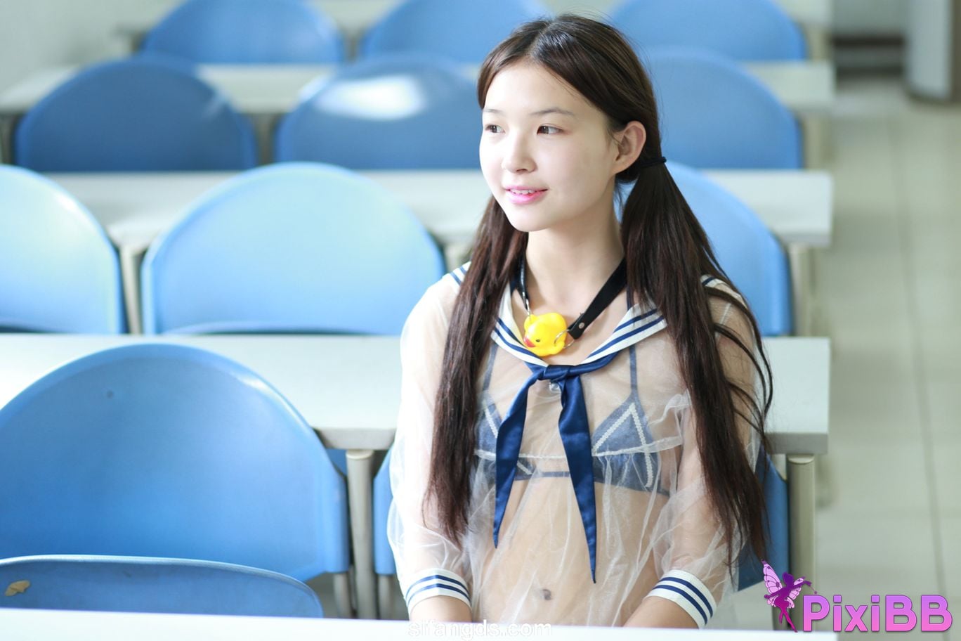 Private Photoshoot Little cute The girl in the next class White tender and pure school beauty Full scale private shooting PixiBB.COM 099