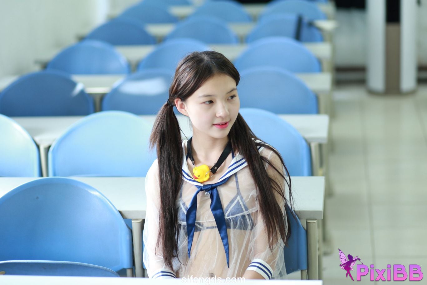 Private Photoshoot Little cute The girl in the next class White tender and pure school beauty Full scale private shooting PixiBB.COM 100