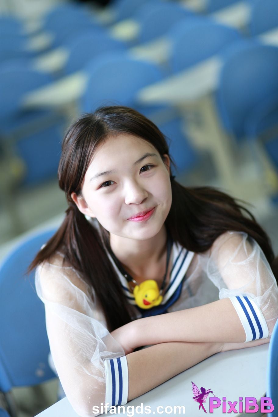 Private Photoshoot Little cute The girl in the next class White tender and pure school beauty Full scale private shooting PixiBB.COM 117