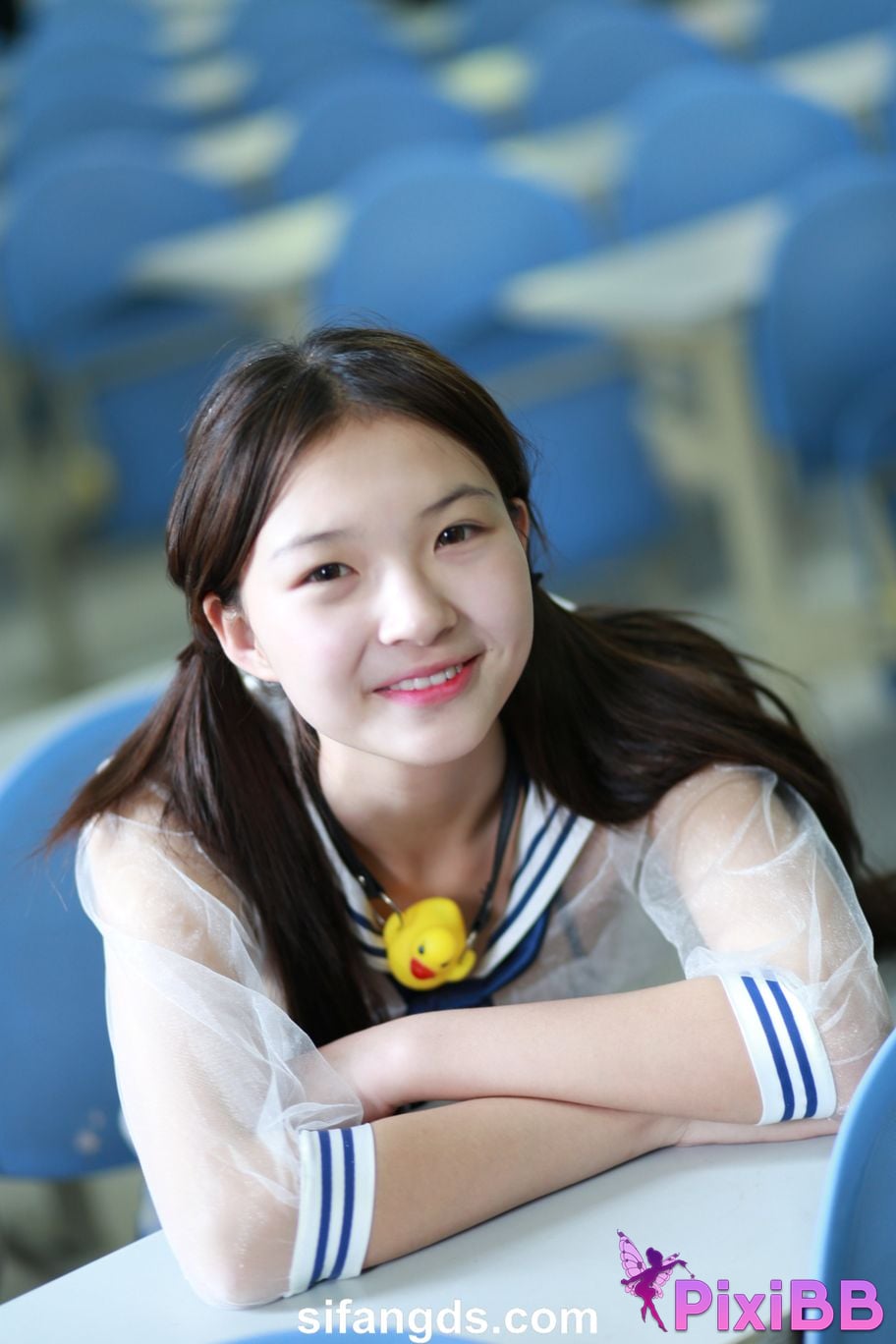 Private Photoshoot Little cute The girl in the next class White tender and pure school beauty Full scale private shooting PixiBB.COM 118