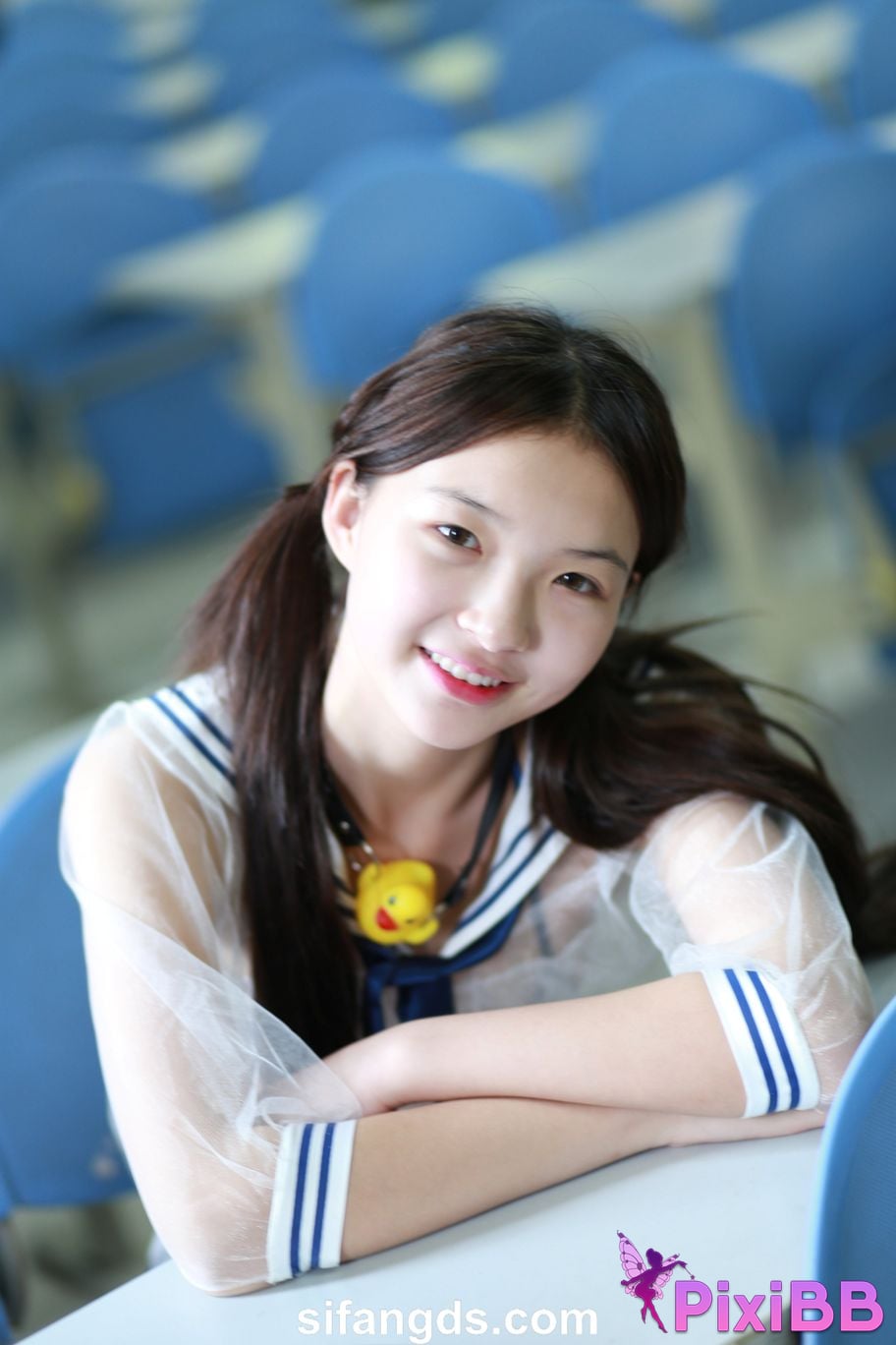 Private Photoshoot Little cute The girl in the next class White tender and pure school beauty Full scale private shooting PixiBB.COM 119