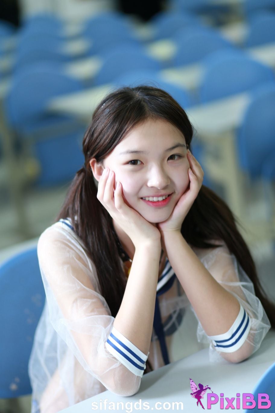 Private Photoshoot Little cute The girl in the next class White tender and pure school beauty Full scale private shooting PixiBB.COM 120