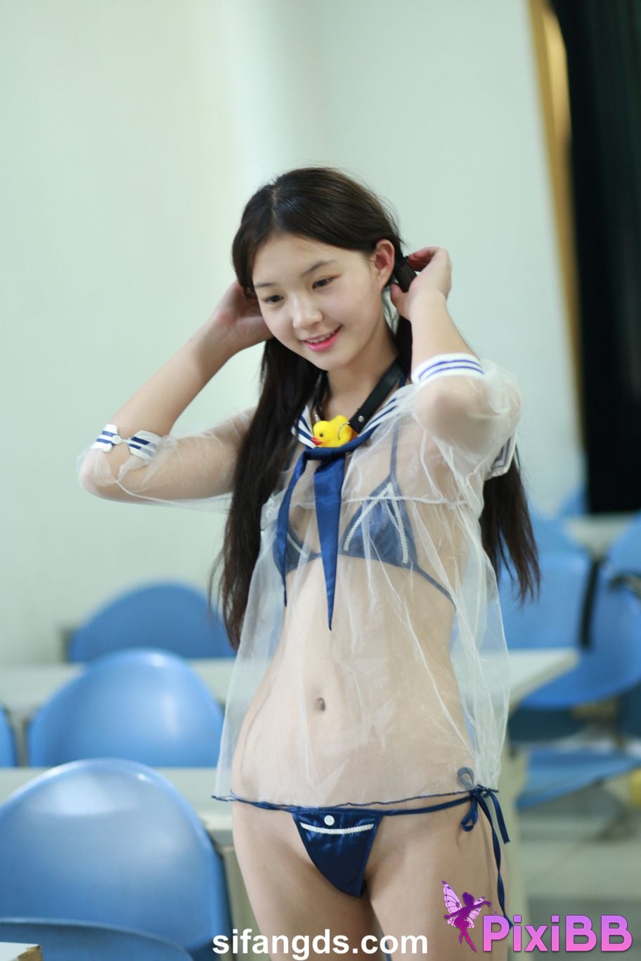 Private Photoshoot Little cute The girl in the next class White tender and pure school beauty Full scale private shooting PixiBB.COM 125