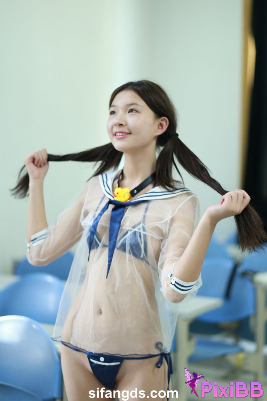 Private Photoshoot Little cute The girl in the next class White tender and pure school beauty Full scale private shooting PixiBB.COM 126