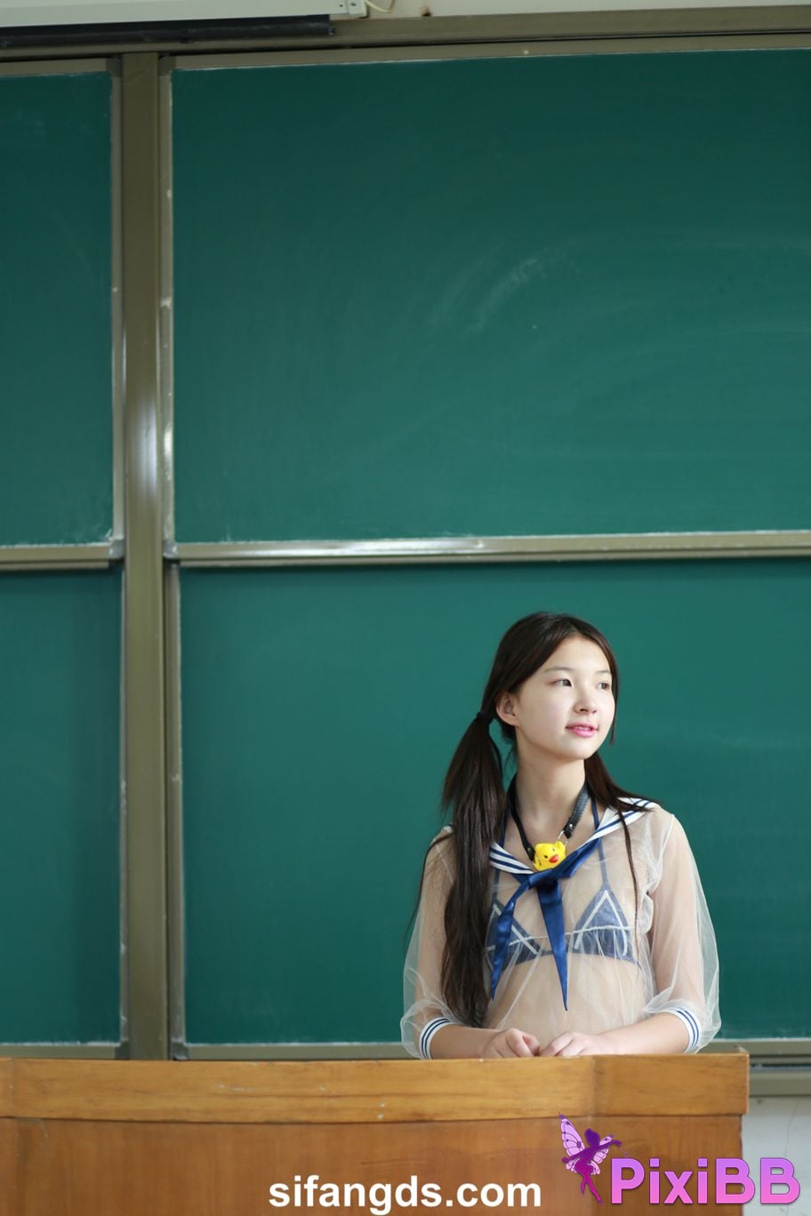 Private Photoshoot Little cute The girl in the next class White tender and pure school beauty Full scale private shooting PixiBB.COM 134