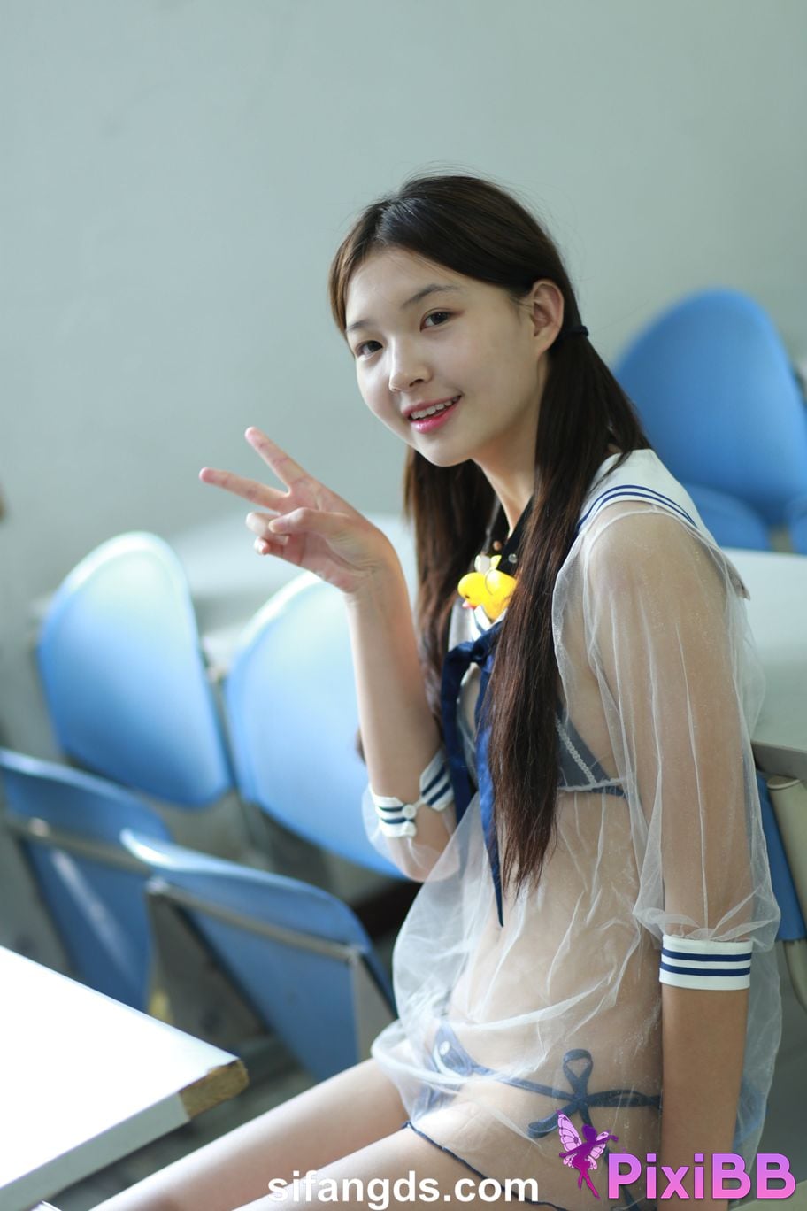 Private Photoshoot Little cute The girl in the next class White tender and pure school beauty Full scale private shooting PixiBB.COM 162