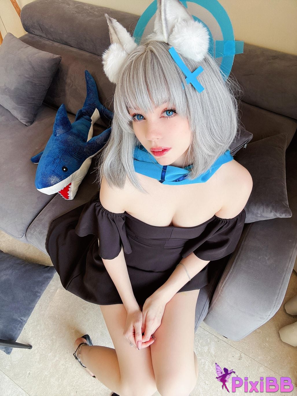 Caticornplay Sunaookami Shiroko PixiBB.COM 11