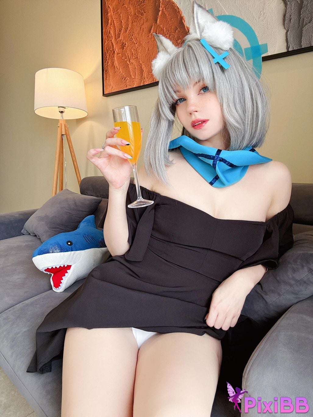 Caticornplay Sunaookami Shiroko PixiBB.COM 29