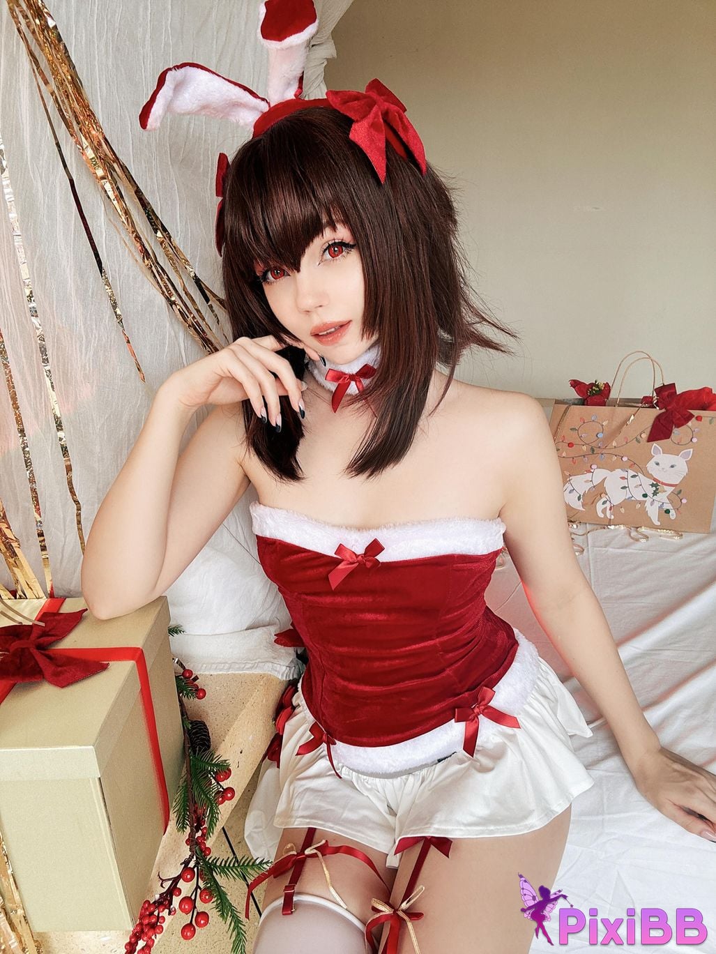 Caticornplay Megumin Christmas PixiBB.COM 30