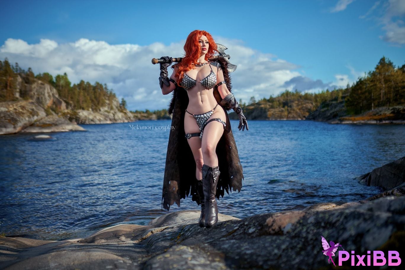 Lady Melamori Red Sonja PixiBB.COM 18