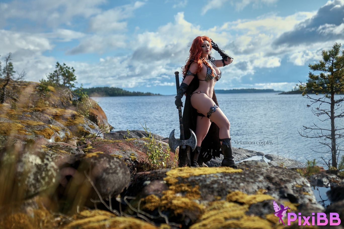 Lady Melamori Red Sonja PixiBB.COM 9