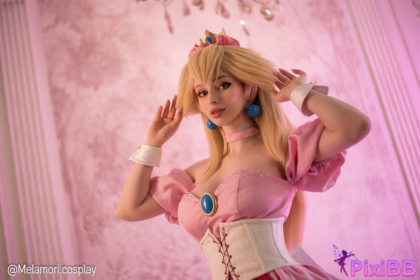 Lady Melamori Princess Peach PixiBB.COM 11