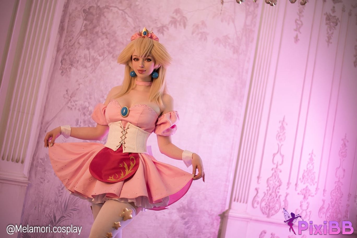 Lady Melamori Princess Peach PixiBB.COM 14