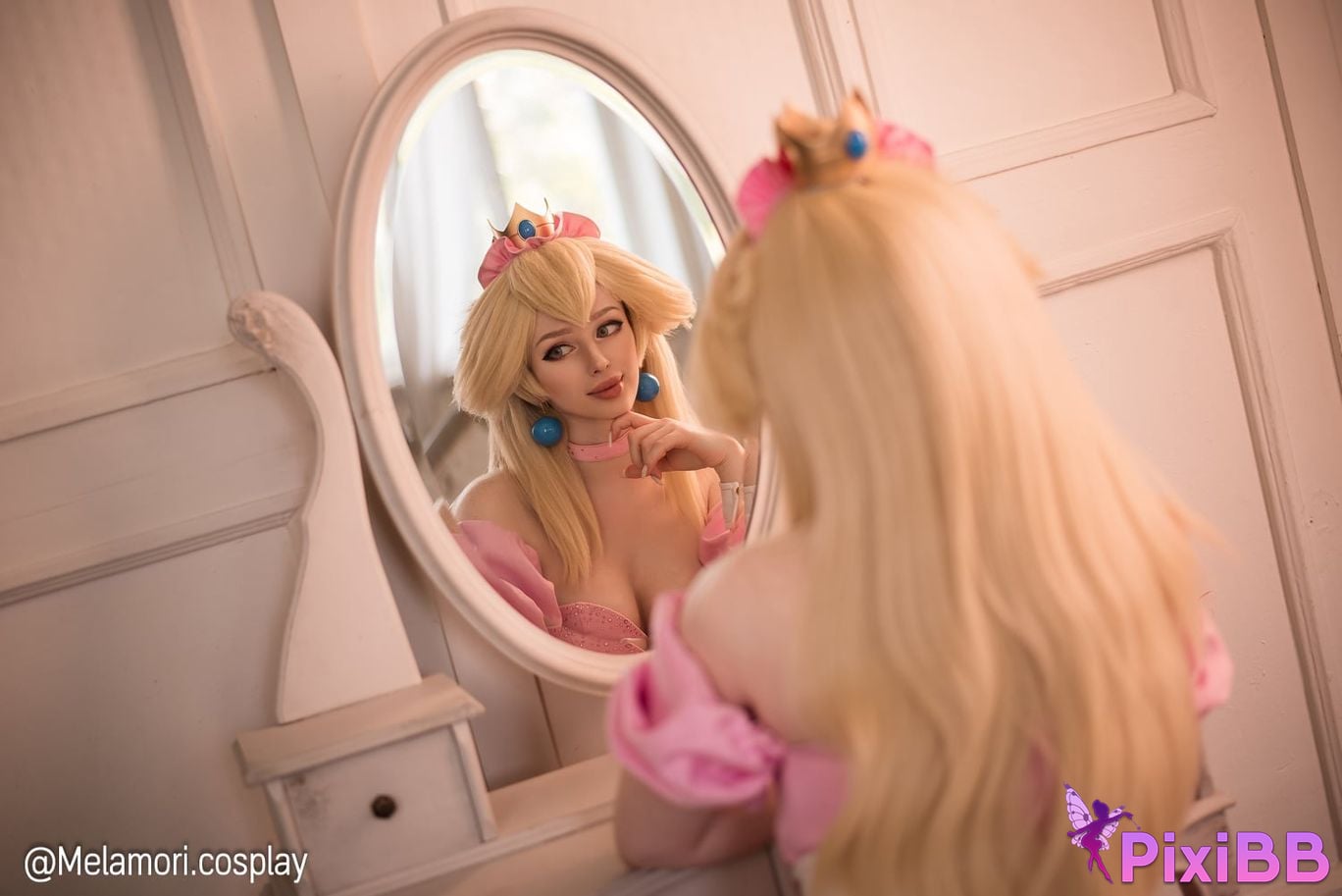 Lady Melamori Princess Peach PixiBB.COM