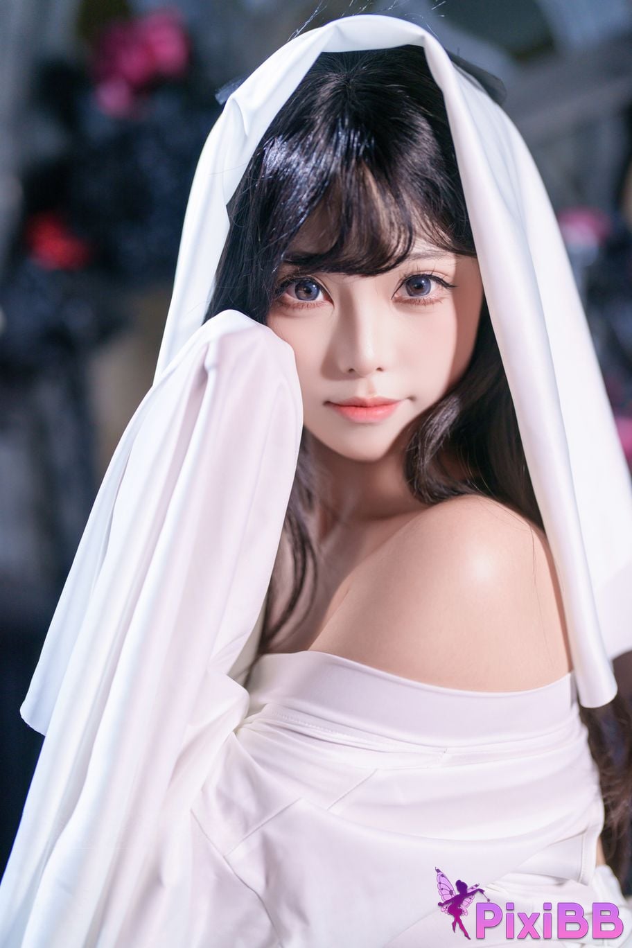 Cosplayer honey cat fur ghost girl PixiBB.COM 002