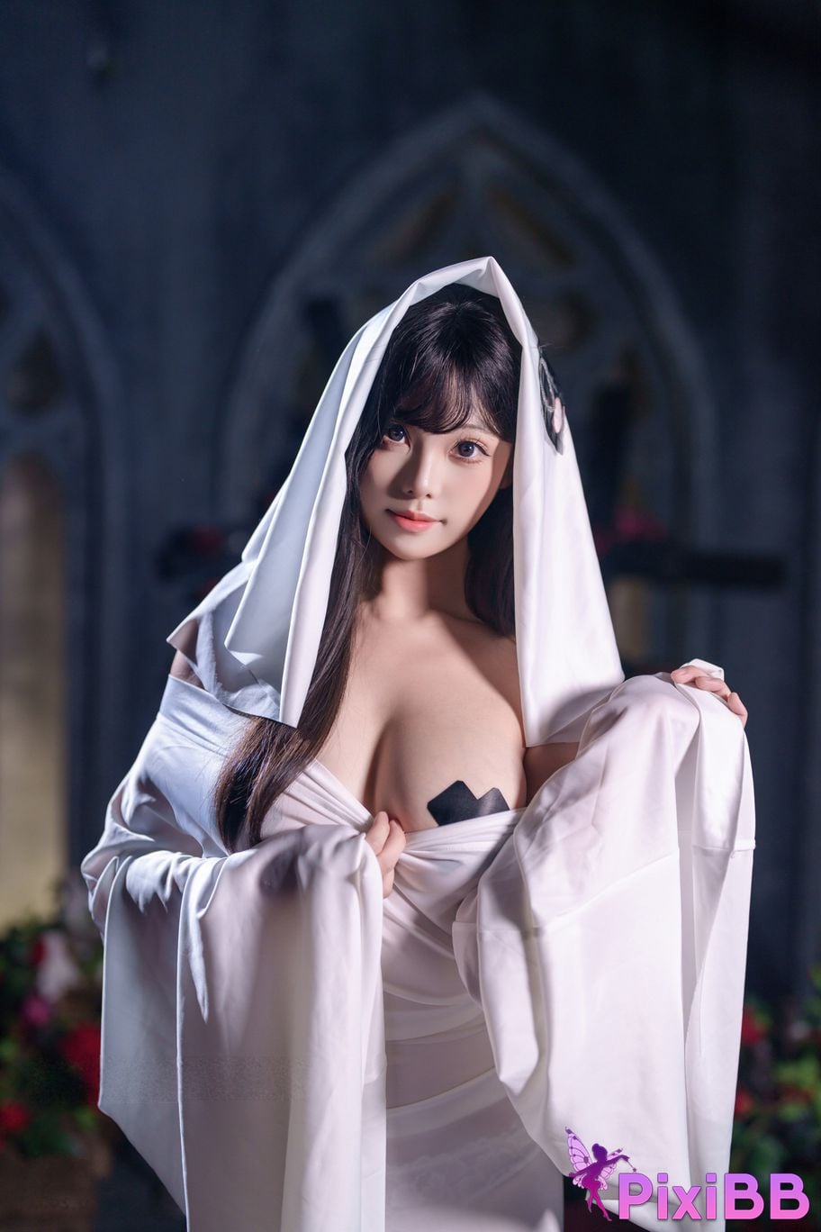 Cosplayer honey cat fur ghost girl PixiBB.COM 014