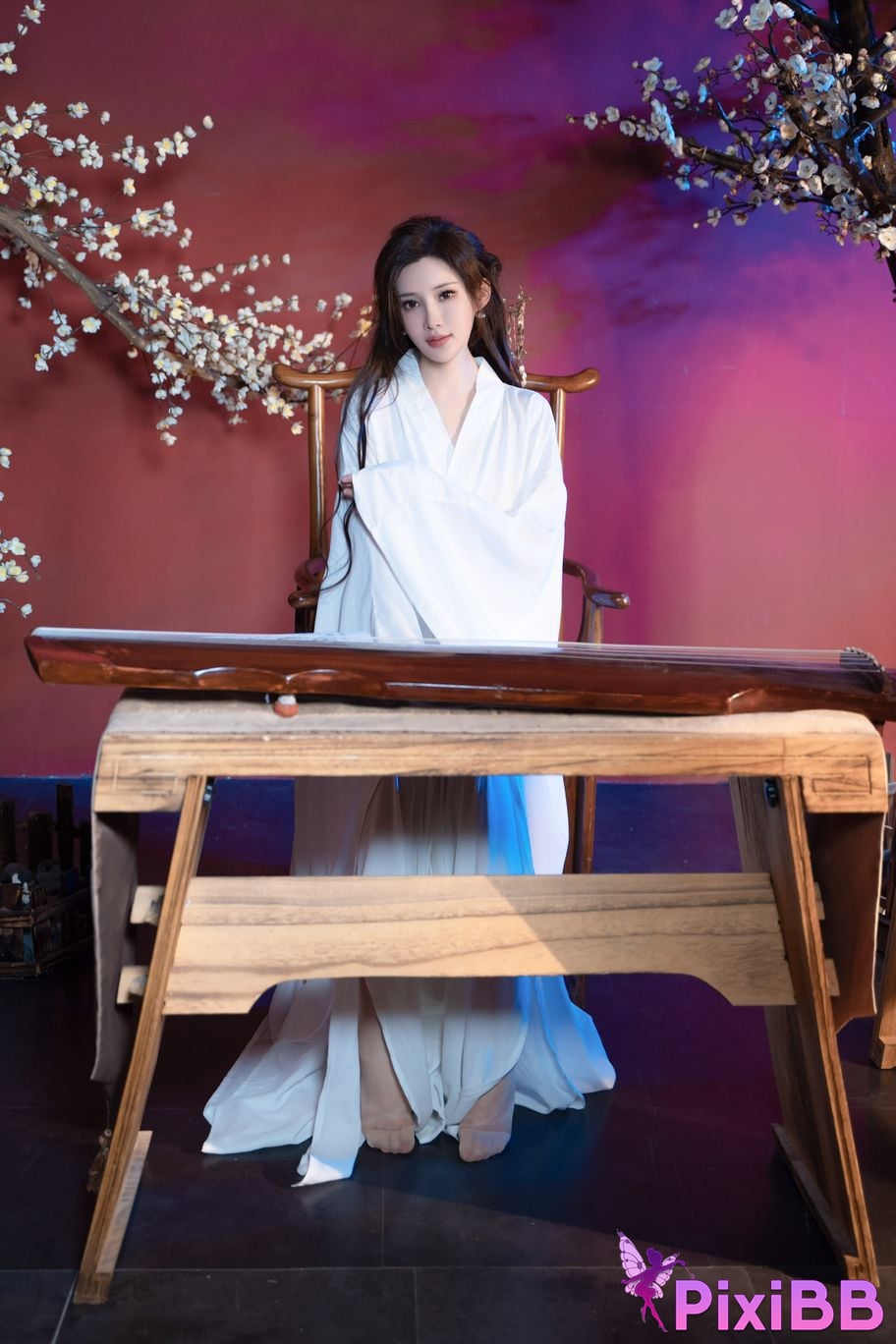 XR Uncensored Zhou Yan Xi Yanxi Fairy in white PixiBB.COM 007