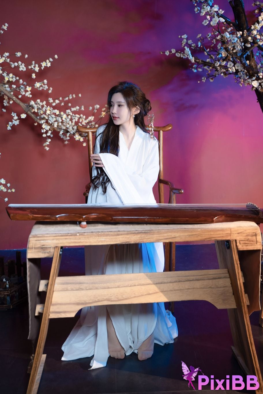 XR Uncensored Zhou Yan Xi Yanxi Fairy in white PixiBB.COM 008