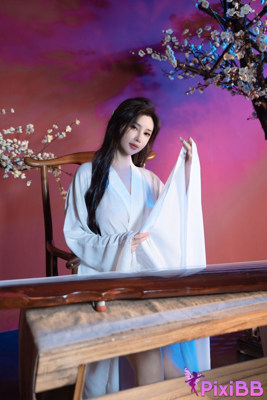 XR Uncensored Zhou Yan Xi Yanxi Fairy in white PixiBB.COM 011