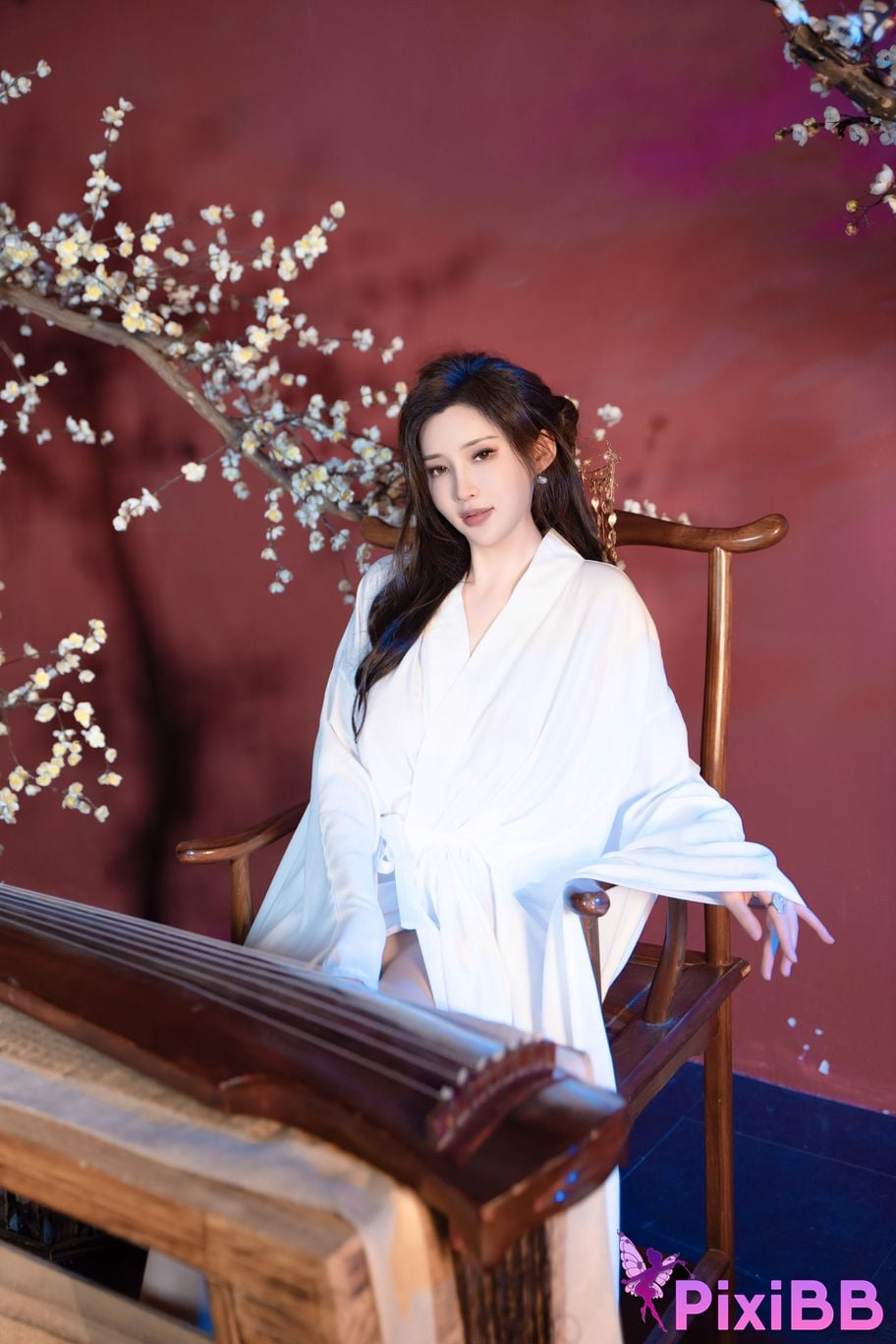 XR Uncensored Zhou Yan Xi Yanxi Fairy in white PixiBB.COM 012