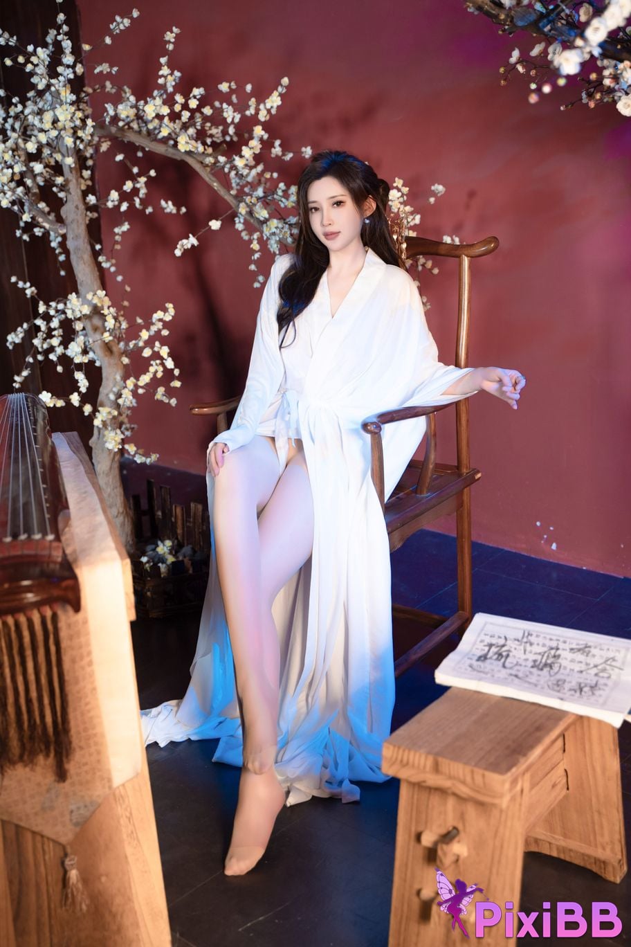 XR Uncensored Zhou Yan Xi Yanxi Fairy in white PixiBB.COM 014