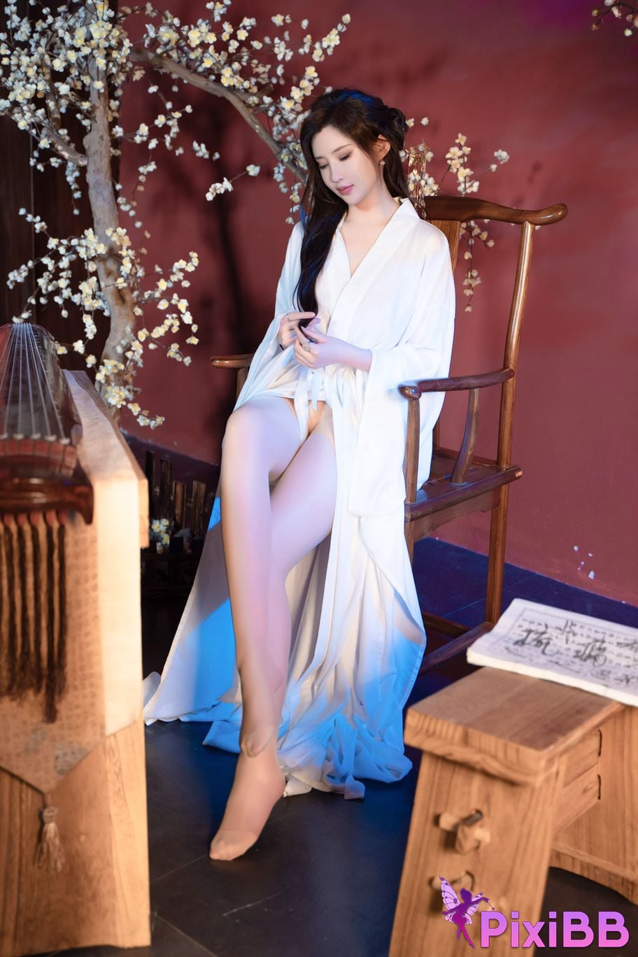 XR Uncensored Zhou Yan Xi Yanxi Fairy in white PixiBB.COM 016