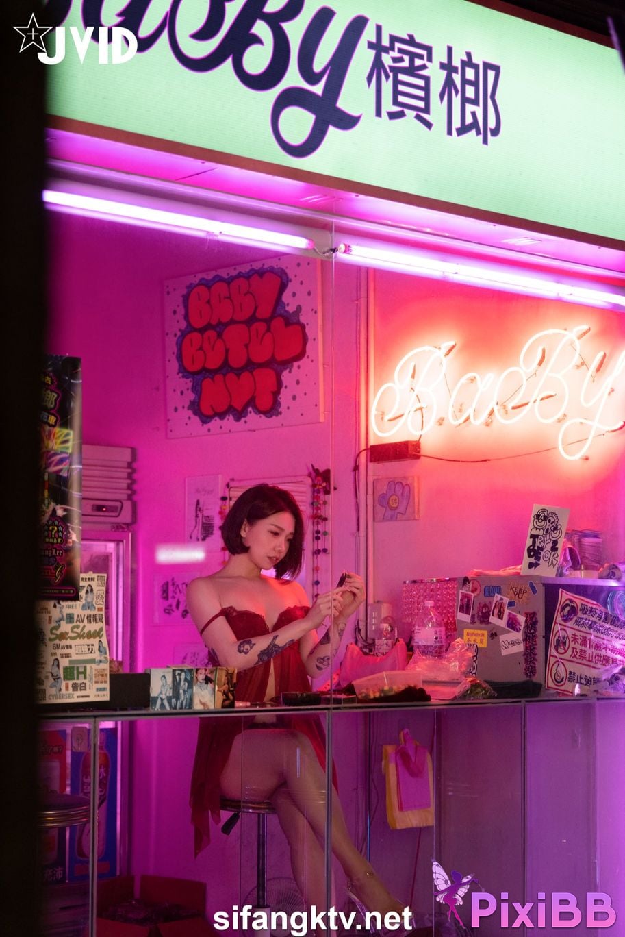 JVID Bing lang and Ya jie and Angela bao 7 Bing lang PixiBB.COM 003
