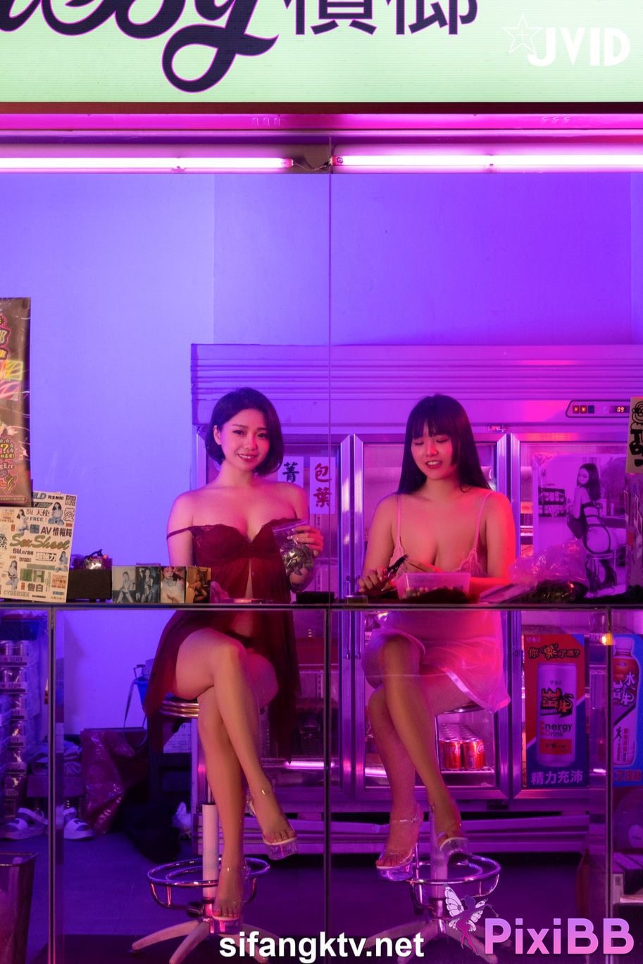 JVID Bing lang and Ya jie and Angela bao 7 Bing lang PixiBB.COM 097