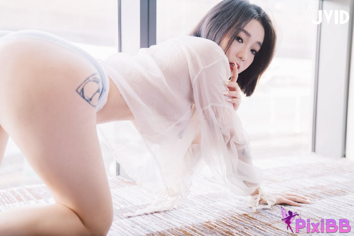 JVID Yajie Ni Jue Dui Mei Kan Guo De Chao Qing Chun Cong Liang Ban E Niyajie . Ren Qi Zai Se Mian Qian Ye Zhi Neng Tui Kai PixiBB.COM 020